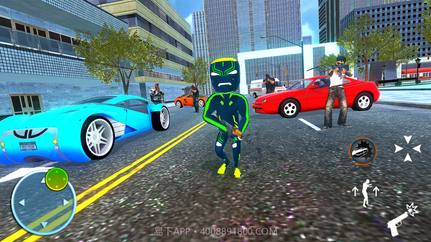 霓虹铁火柴人超级英雄2截图4