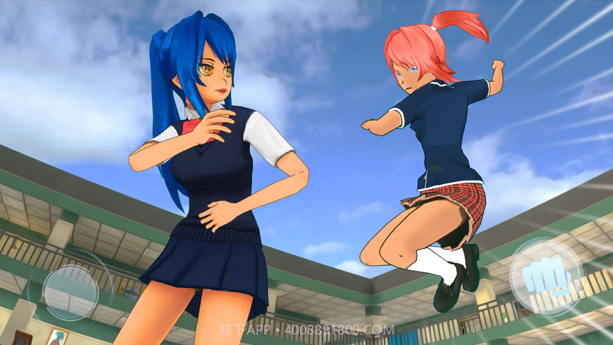 樱花高学校女孩生活截图2 樱花高学校女孩生活截图2