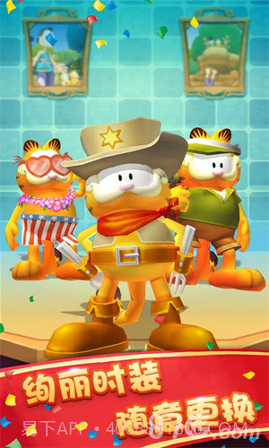 加菲猫酷跑-美国之旅截图2 加菲猫酷跑-美国之旅截图2