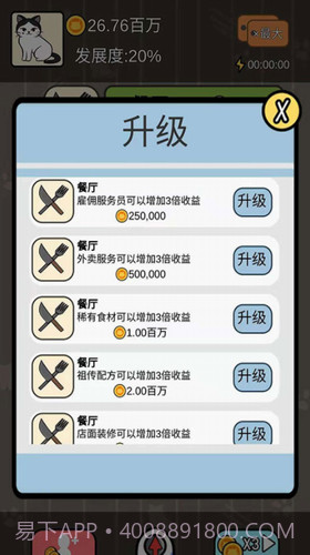 猫咪商业帝国截图3 猫咪商业帝国截图3