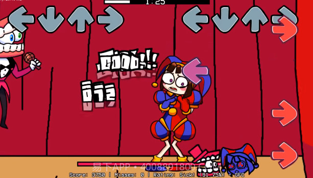 FNF神奇数字马戏团COVER截图1 FNF神奇数字马戏团COVER截图1