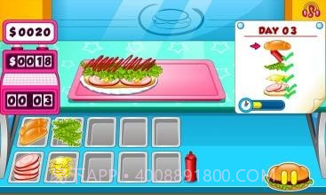 快速烹饪三明治截图2