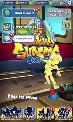 地铁跑酷皮瓜版本截图1 地铁跑酷皮瓜版本截图1