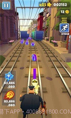 地铁跑酷皮瓜版本截图3 地铁跑酷皮瓜版本截图3