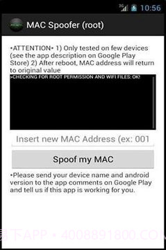 MAC欺骗者截图3 MAC欺骗者截图3