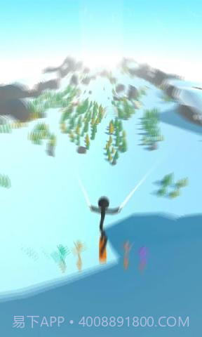 Stickman Snow Ride截图4