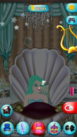 说话的美人鱼手游截图1