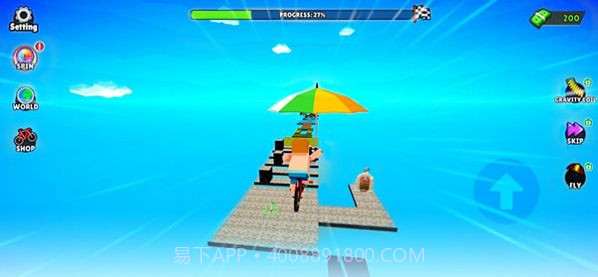 方块自行车大师截图1 方块自行车大师截图1