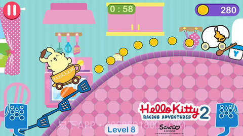 凯蒂猫飞行冒险2（Hello Kitty Racing Adventures 2）截图1