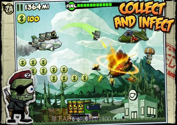 王牌僵尸飞行员截图3 王牌僵尸飞行员截图3