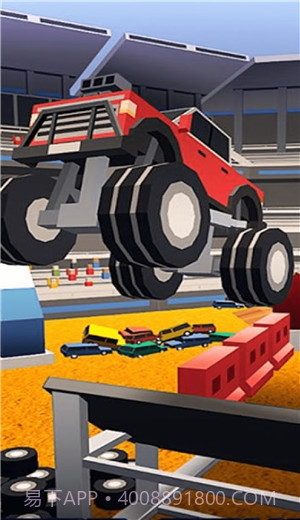 怪物卡车特技竞技场截图1