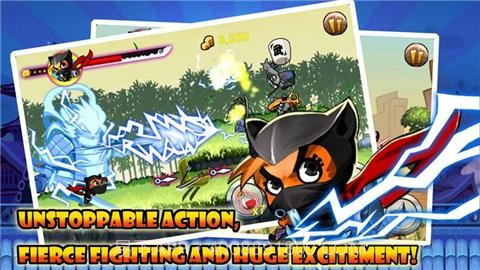 喵星忍者 Nyanko Ninja截图5 喵星忍者 Nyanko Ninja截图5