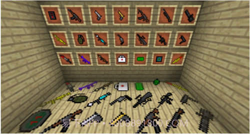 我的世界3d枪械模组免费版截图2 我的世界3d枪械模组免费版截图2