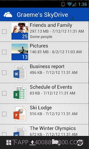 OneDrive(原SkyDrive)截图4 OneDrive(原SkyDrive)截图4