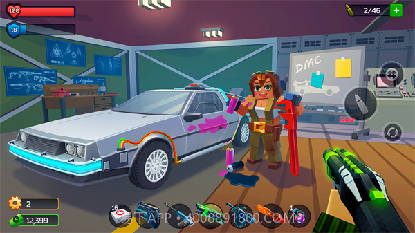 像素战斗:僵尸突袭中文版截图3 像素战斗:僵尸突袭中文版截图3