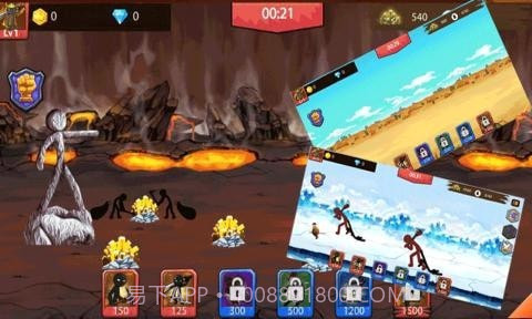 火柴人部落战争截图4 火柴人部落战争截图4