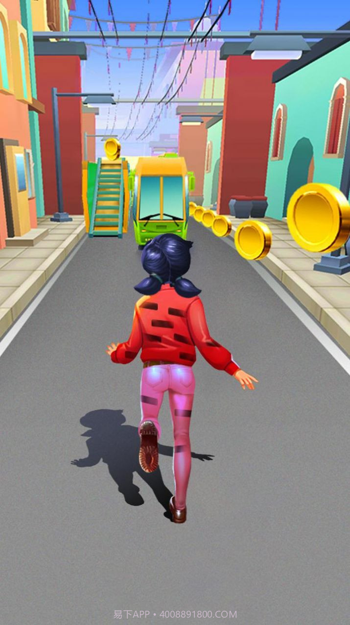 地铁女神跑酷截图1 地铁女神跑酷截图1