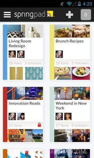 记事本 Springpad截图2
