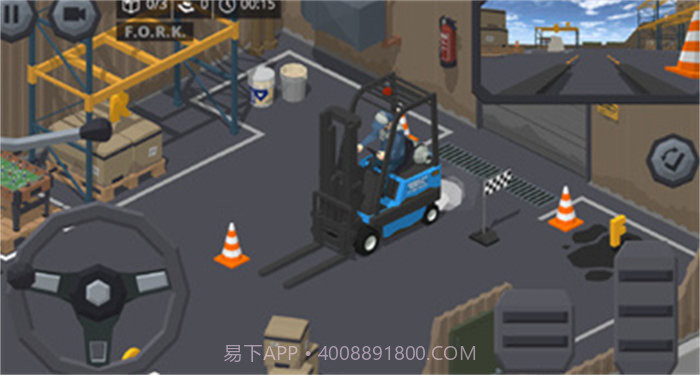 叉车极限物理模拟器截图1