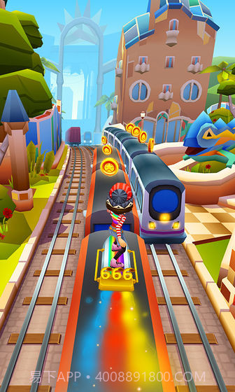 地铁跑酷6周年截图2 地铁跑酷6周年截图2