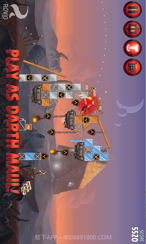 愤怒小鸟星球大战版截图2