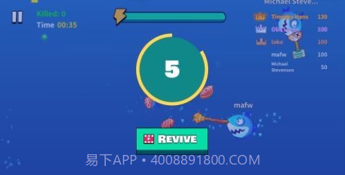 饥饿的鱼大作战截图1 饥饿的鱼大作战截图1