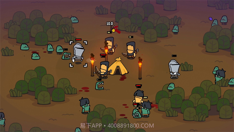 僵尸隆隆防御战截图3