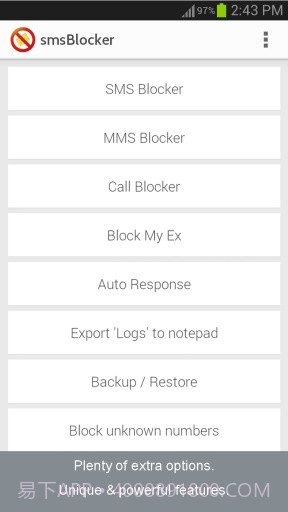 短信阻止 sms Blocker by Optinno截图2 短信阻止 sms Blocker by Optinno截图2