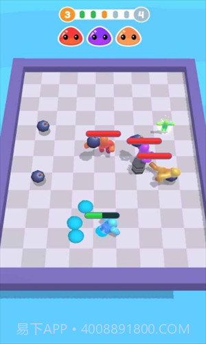 果冻人炸弹大战截图2 果冻人炸弹大战截图2