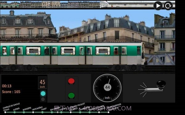 地铁识途,巴黎地铁截图1 地铁识途,巴黎地铁截图1