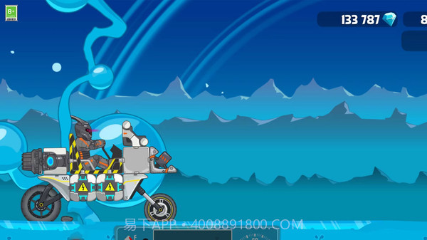 疯狂山地赛车截图2