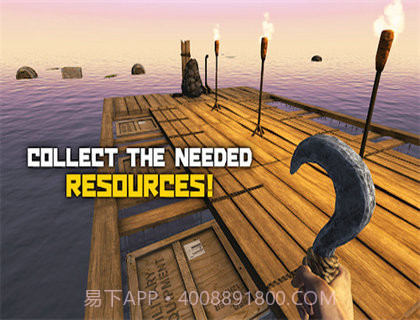 木筏生存海上建造截图2 木筏生存海上建造截图2