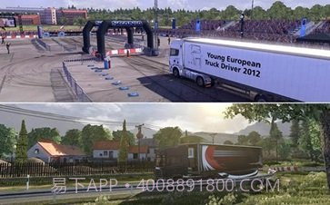 斯堪尼亚重卡驾驶模拟截图1