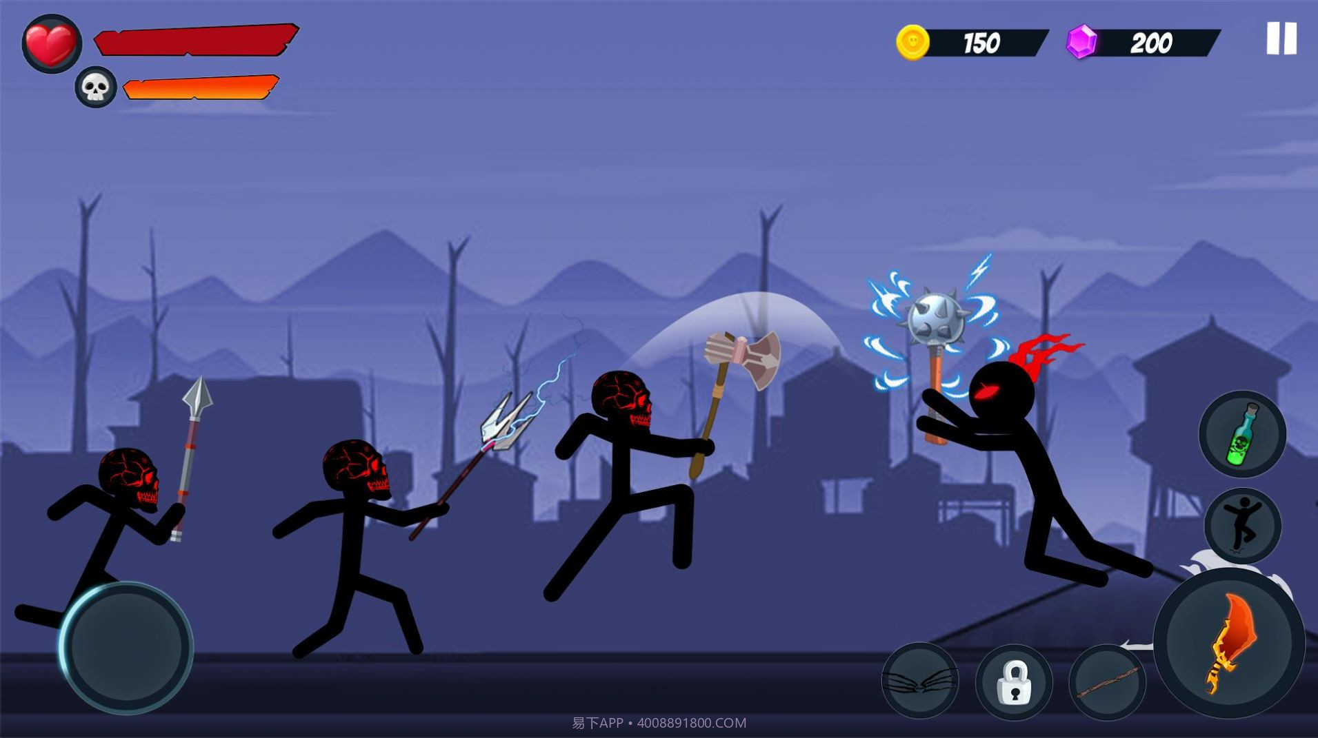 火柴人战士暗影传说截图2