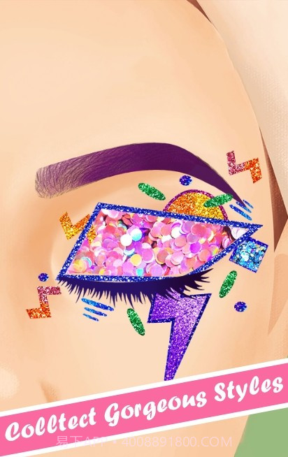 眼部艺术化妆截图1 眼部艺术化妆截图1