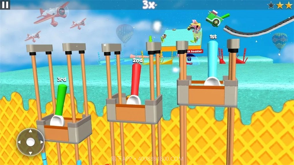 冰淇淋勺跑酷游戏截图2 冰淇淋勺跑酷游戏截图2