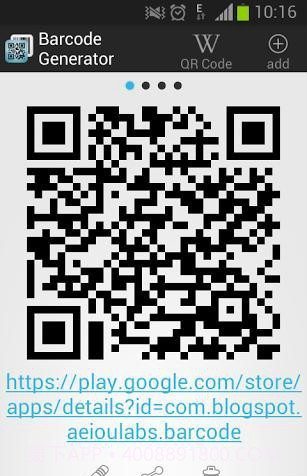 条形码生成器安卓截图1