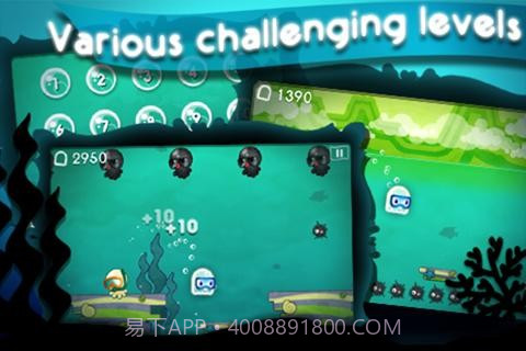 小水母找妈妈 Tiny JellyFish截图4 小水母找妈妈 Tiny JellyFish截图4