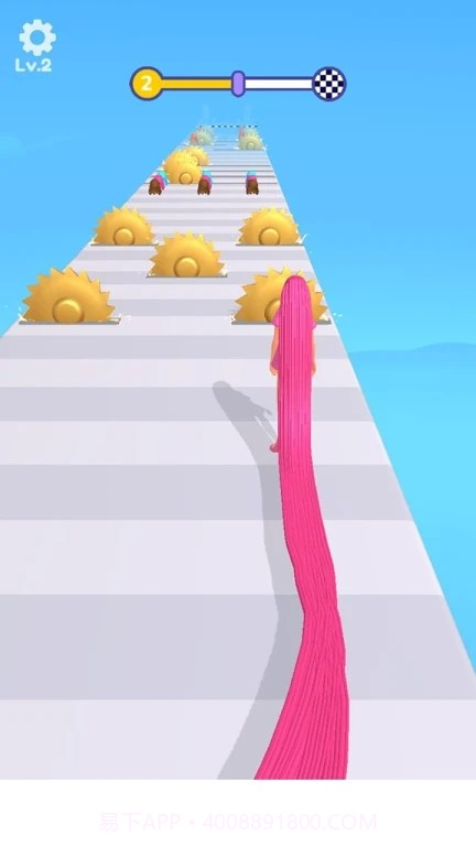 巨型头发奔跑者截图3 巨型头发奔跑者截图3