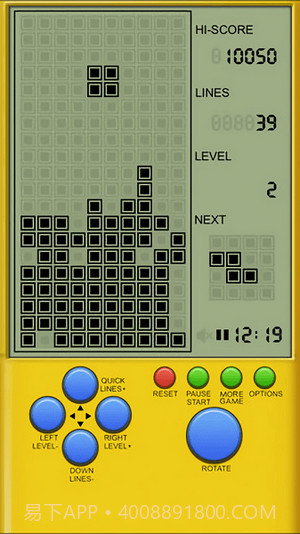 俄罗斯方块掌机截图1 俄罗斯方块掌机截图1