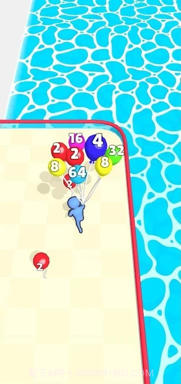 热气球赛2048截图3 热气球赛2048截图3