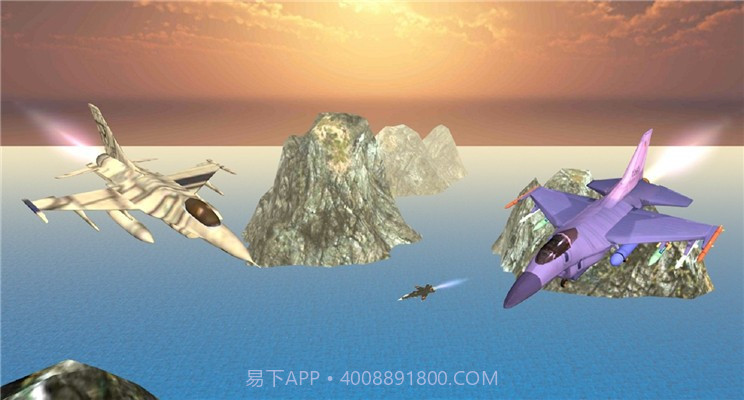 战斗机空袭炮舰之战截图1 战斗机空袭炮舰之战截图1