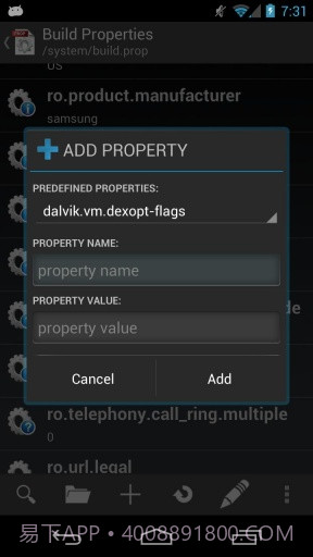 系统设置 BuildProp Editor截图5 系统设置 BuildProp Editor截图5