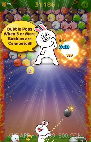 LINE泡泡龙截图2 LINE泡泡龙截图2