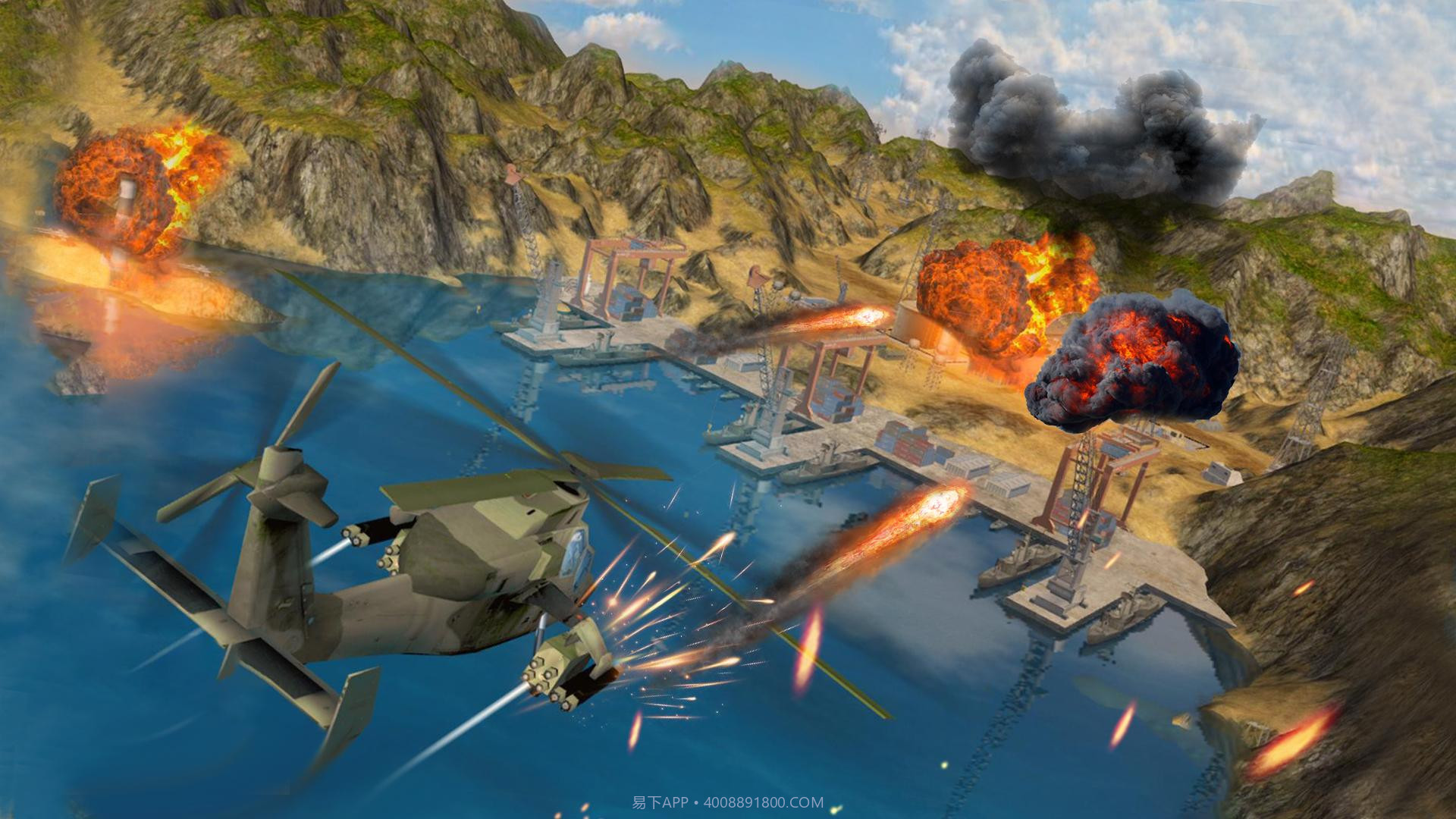 战争直升机射击截图2 战争直升机射击截图2