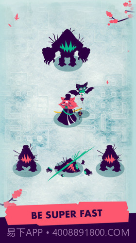 黑夜忍者蒙眼挥刀截图2