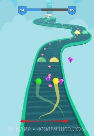 双球扭转跑酷截图4 双球扭转跑酷截图4