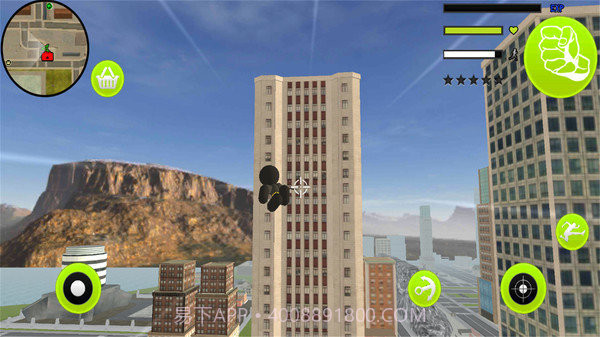 火柴人蝙蝠绳索侠截图2 火柴人蝙蝠绳索侠截图2