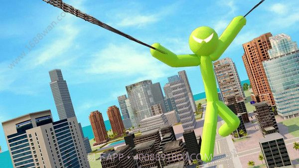 绿色火柴人城市英雄截图3 绿色火柴人城市英雄截图3