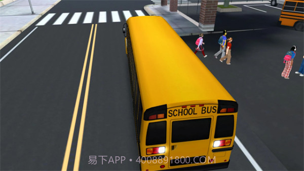 高中巴士模拟器截图1 高中巴士模拟器截图1